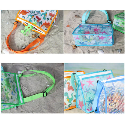 Beach Mesh Shell Bags