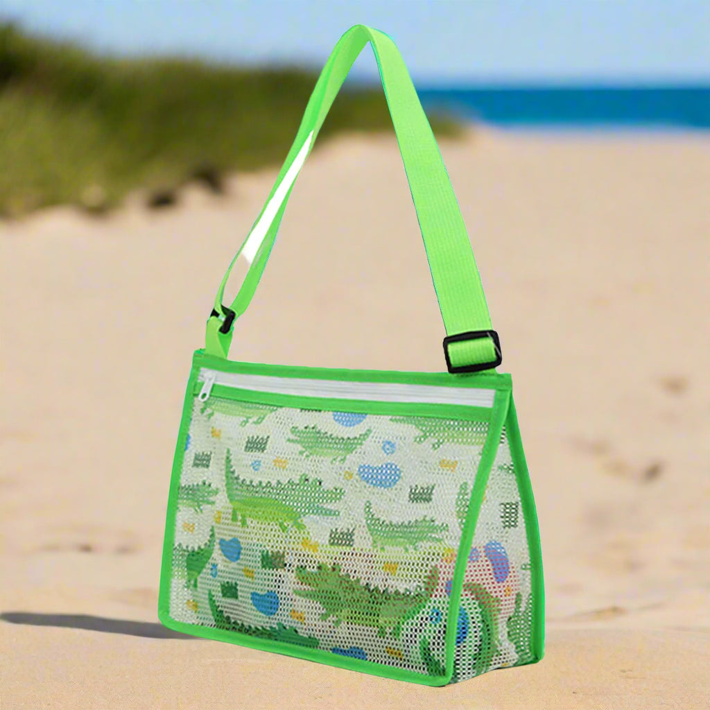 Beach Mesh Shell Bags