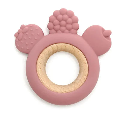 Soft Silicone Baby Teething Ring