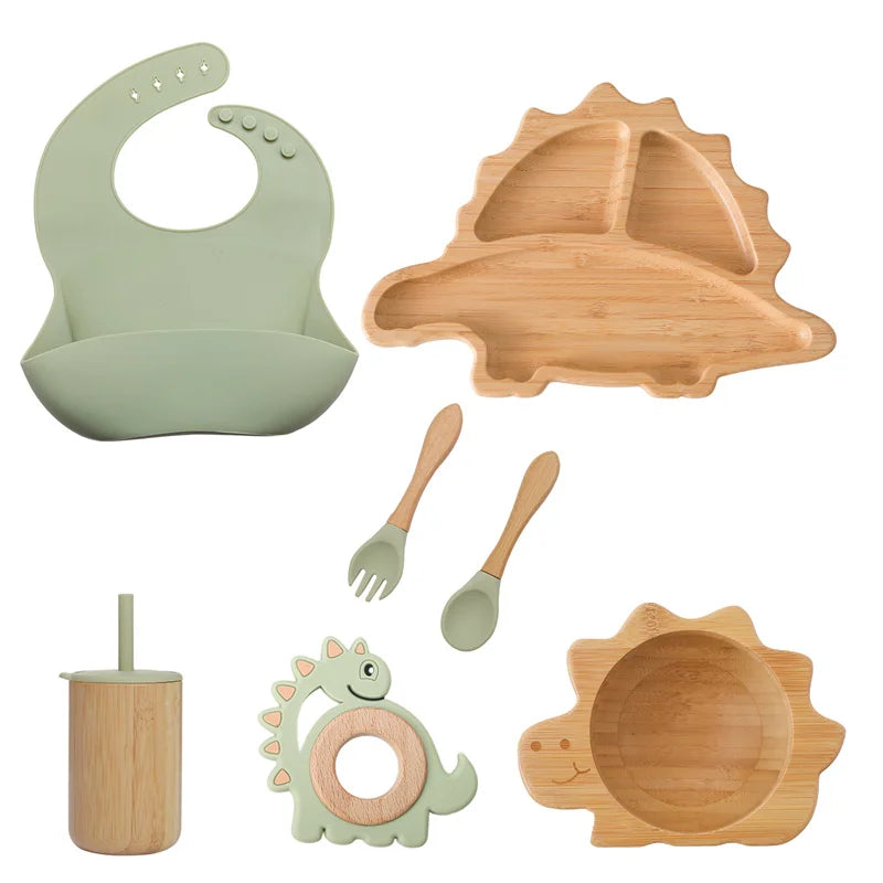 Dinosaur Dinner Plate Set