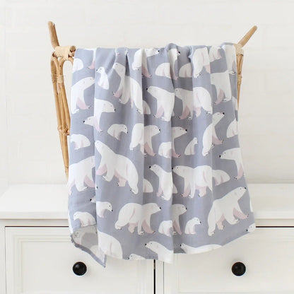 Newborn Muslin Swaddle Wrap