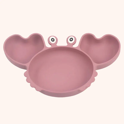 Crab Silicone Mealtime Set