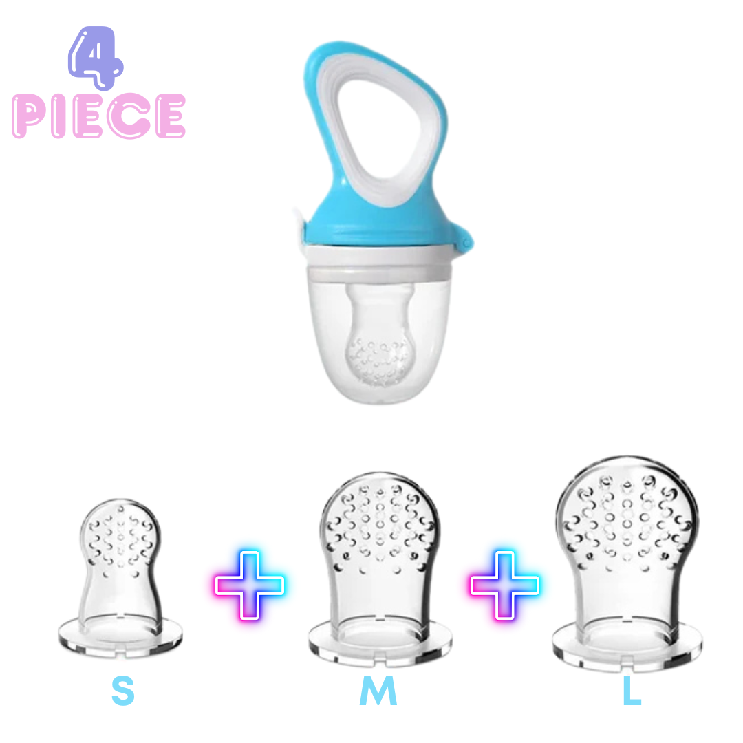 Baby Food Feeder/Fruit Feeder Pacifier (5 Piece)