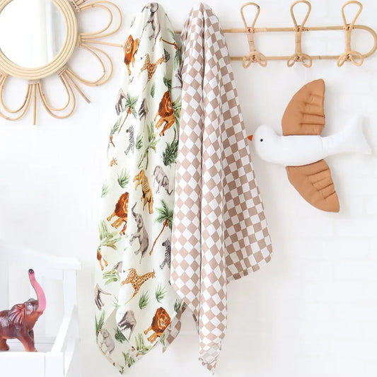 Newborn Muslin Swaddle Wrap