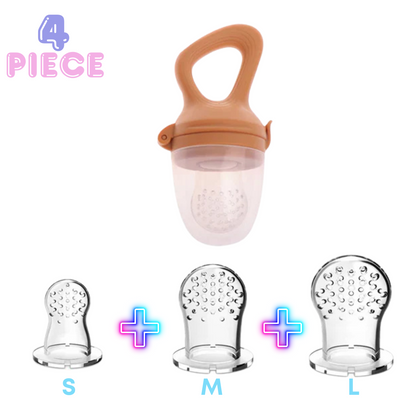 Baby Food Feeder/Fruit Feeder Pacifier (5 Piece)