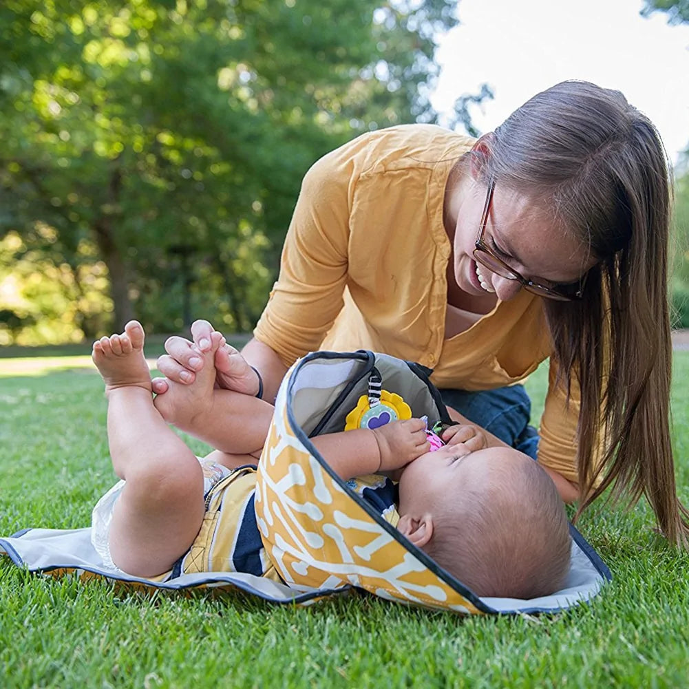 Portable Outdoor Waterproof Baby Nappy Changing Pad