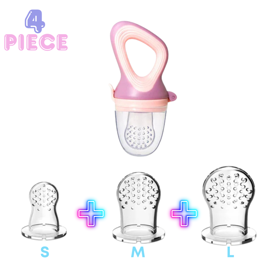 Baby Food Feeder/Fruit Feeder Pacifier (5 Piece)