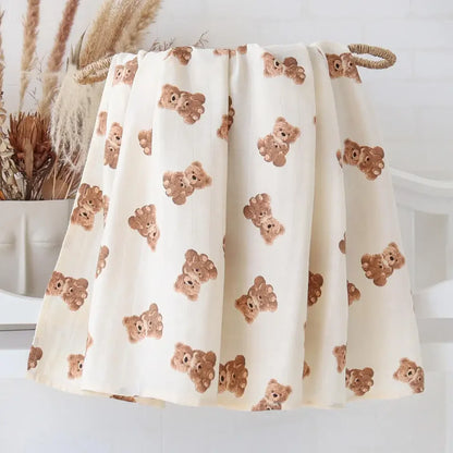 Newborn Muslin Swaddle Wrap