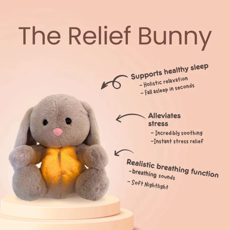 Breathing Bunny Plush Toy