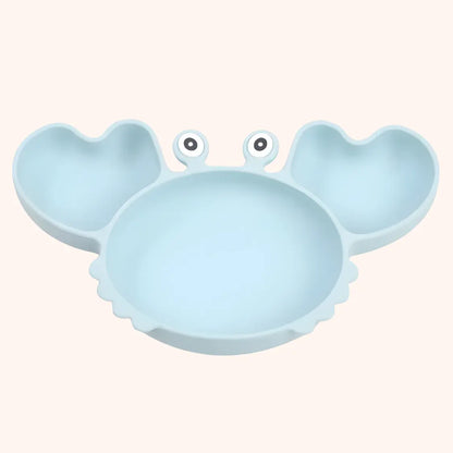 Crab Silicone Mealtime Set