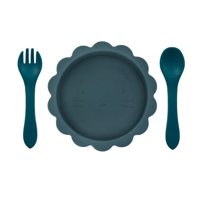 Silicone Bowl & Cutlery Set