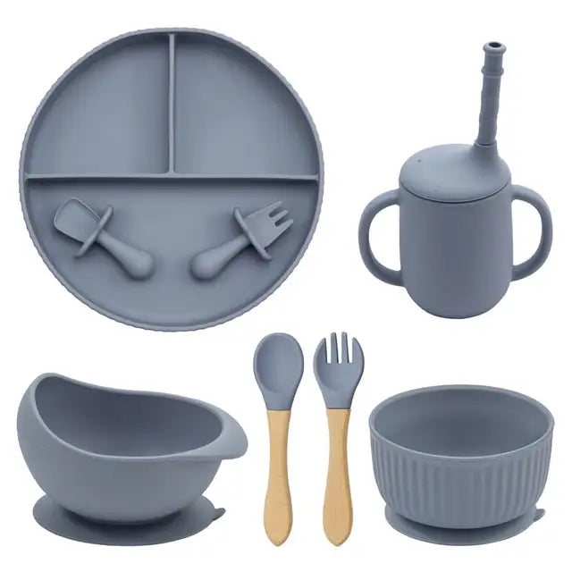 8 Piece Baby Feeding Set