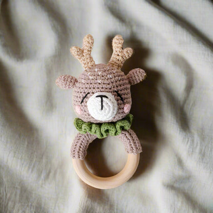 Knitted Baby Rattle