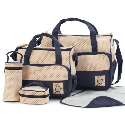 5pcs Nappy Bag Set