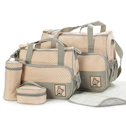 5pcs Nappy Bag Set