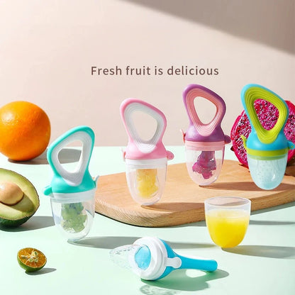 Baby Food Feeder/Fruit Feeder Pacifier (5 Piece)