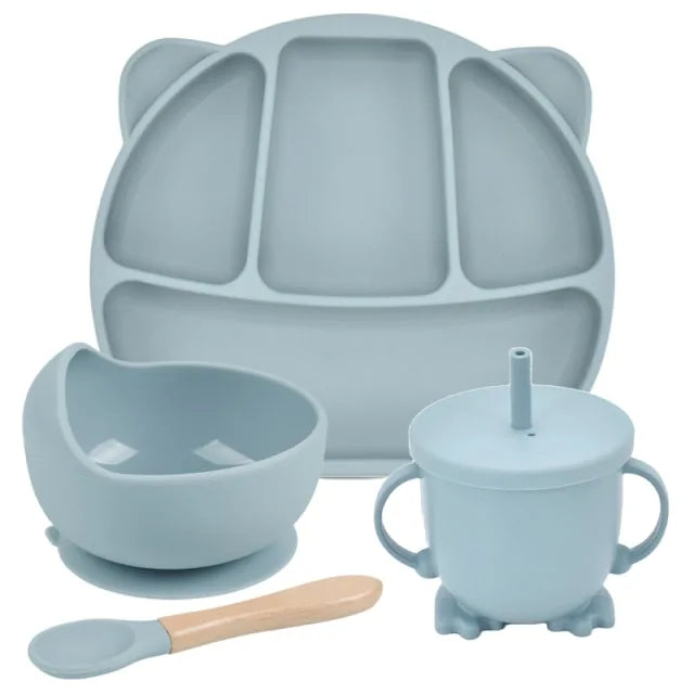 Silicone Baby Feeding Set