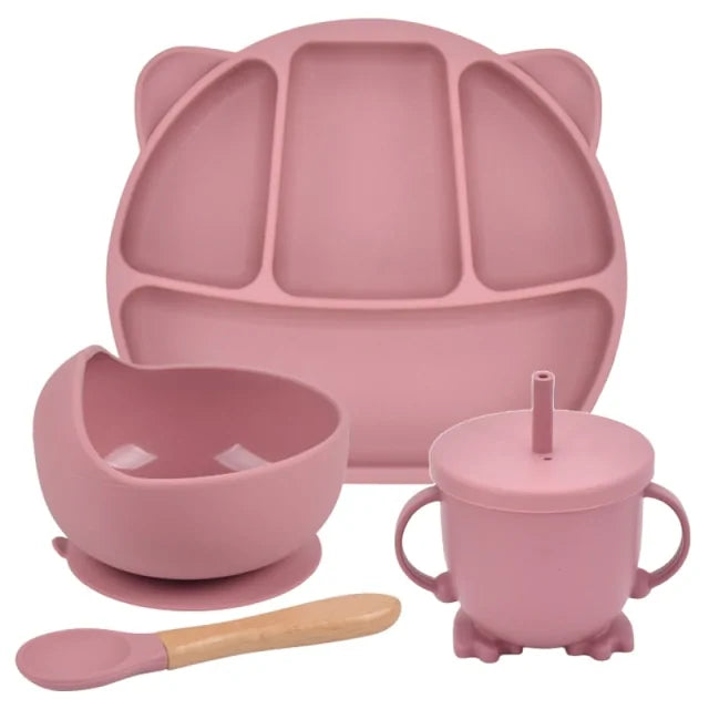 Silicone Baby Feeding Set